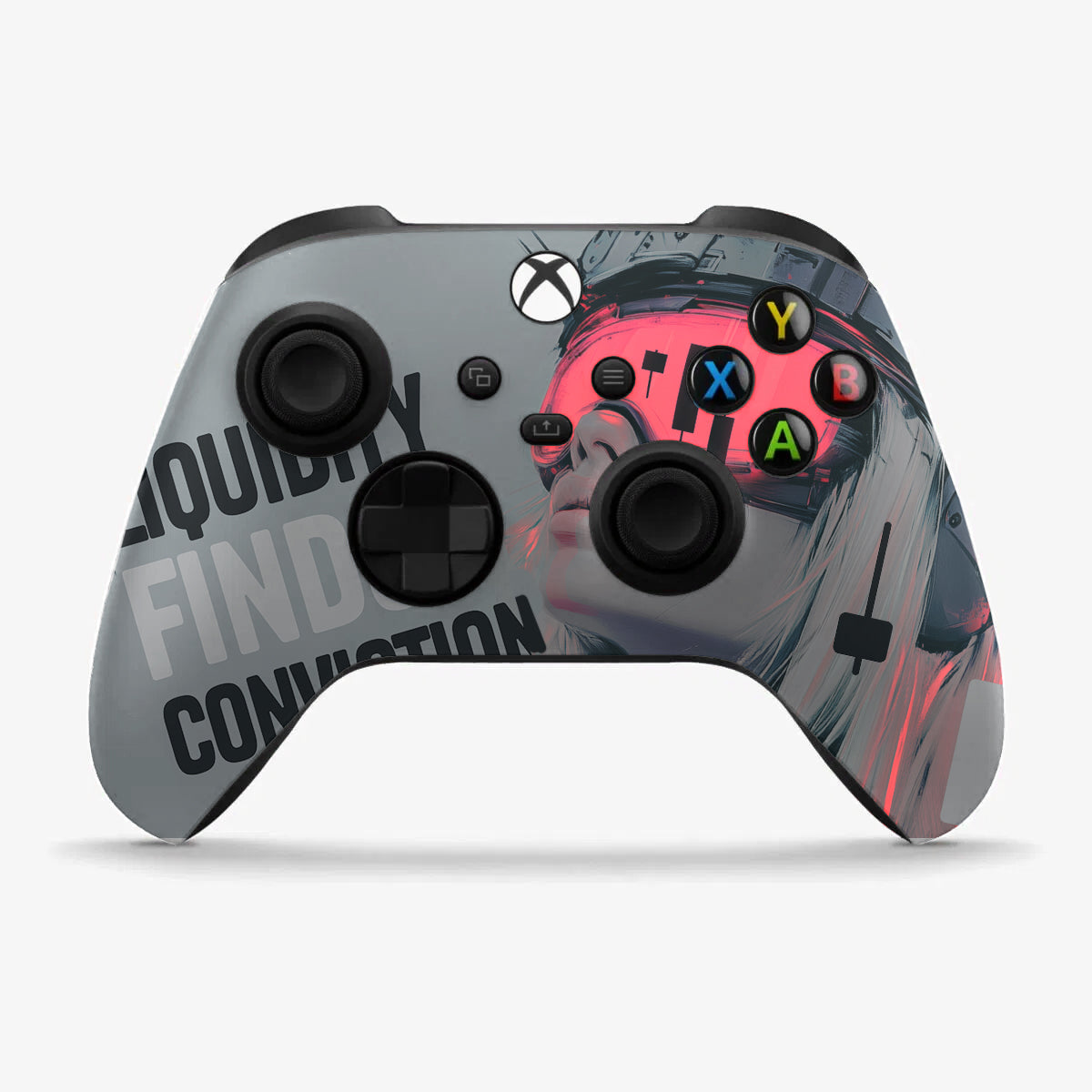 LIQUIDITY FINDS CONVICTION XBOX SERIES X/S CONTROLLER SKIN 100/100