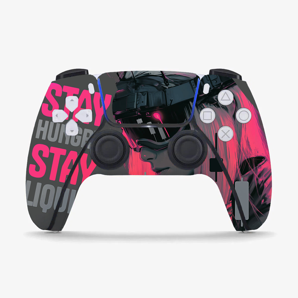 STAY HUNGRY STAY LIQUID PS5 CONTROLLER SKIN 100/100
