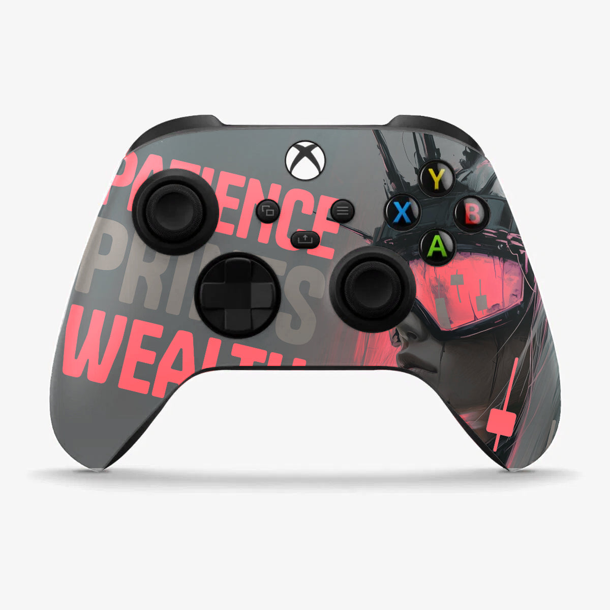 PATIENCE PRINTS WEALTH XBOX SERIES X/S CONTROLLER SKIN 100/100