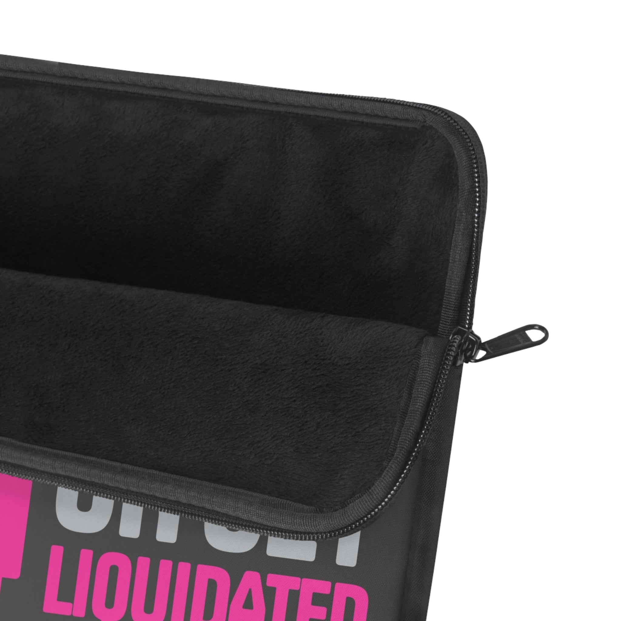 ADAPT OR GET LIQUIDATED LAPTOP TRAVEL CASE SLEEVE 100/100