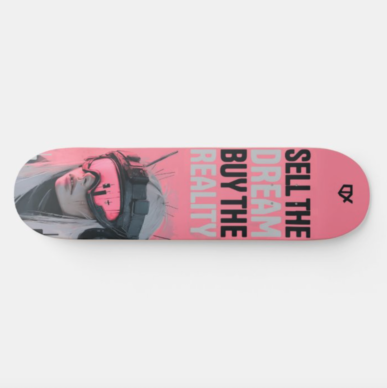 SELL THE DREAM BUY THE REALITY SKATEBOARD WALL ART 100/100
