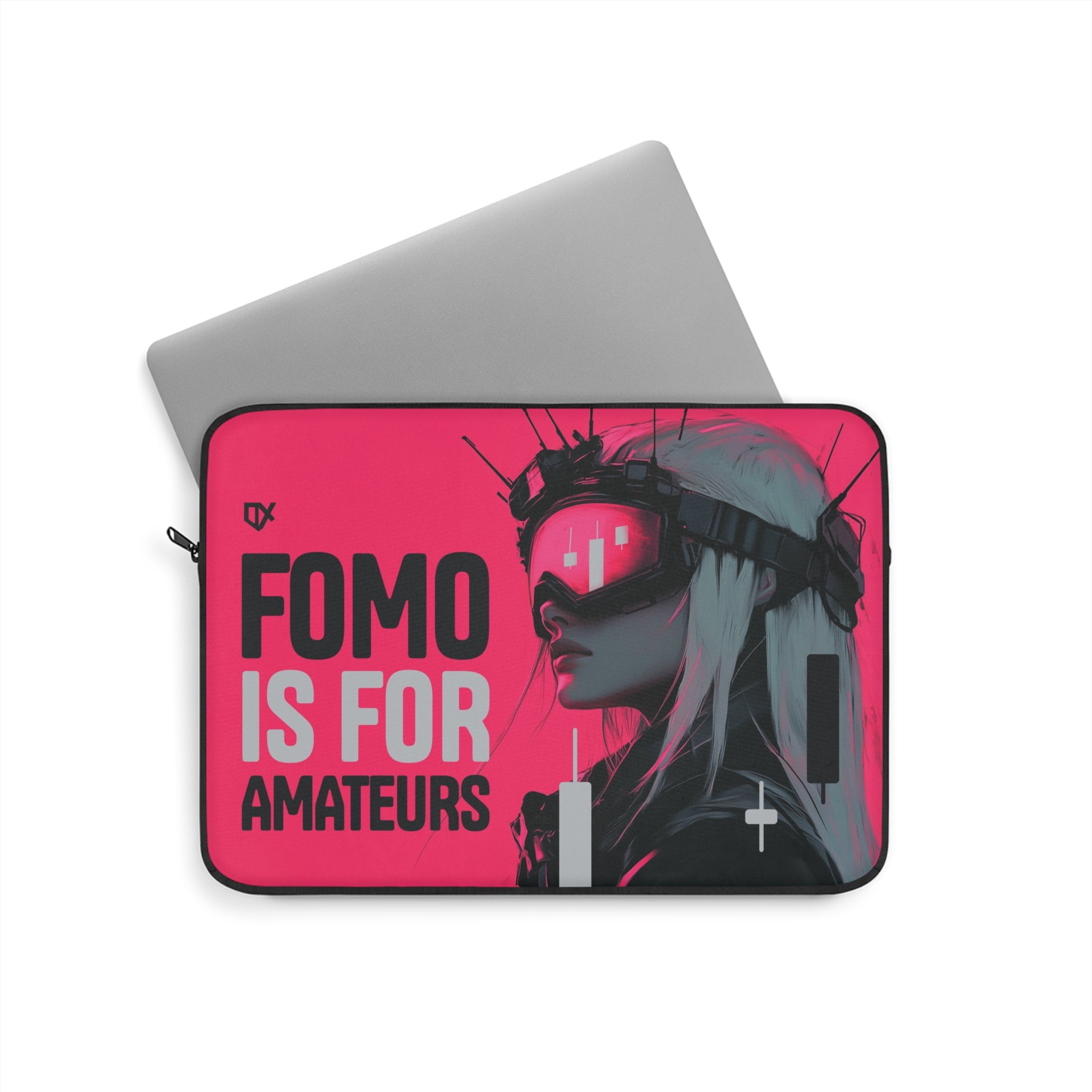 FOMO IS FOR AMATEURS LAPTOP TRAVEL CASE SLEEVE 100/100