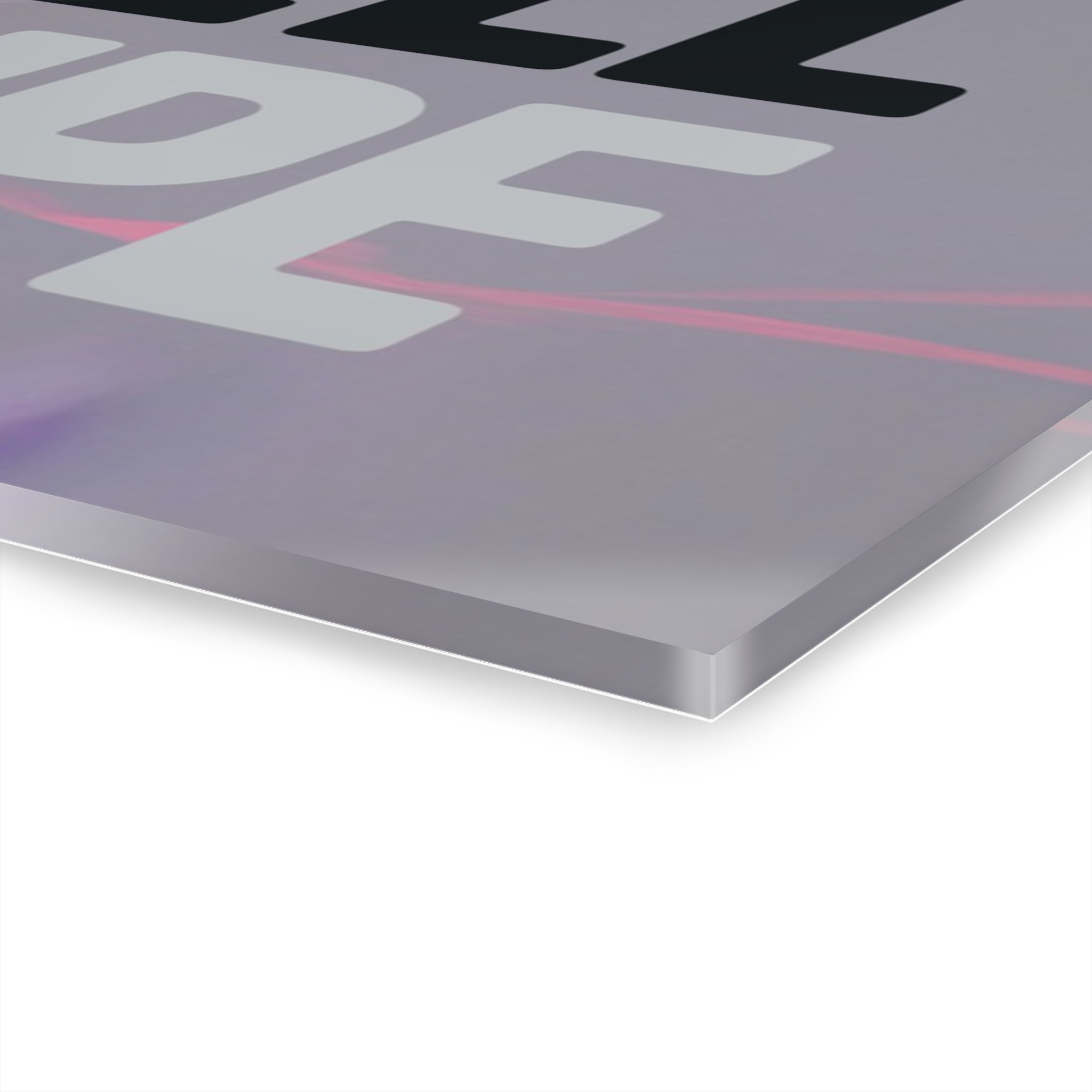 BUY SILENCE SELL HYPE ACRYLIC WALL ART 100/100