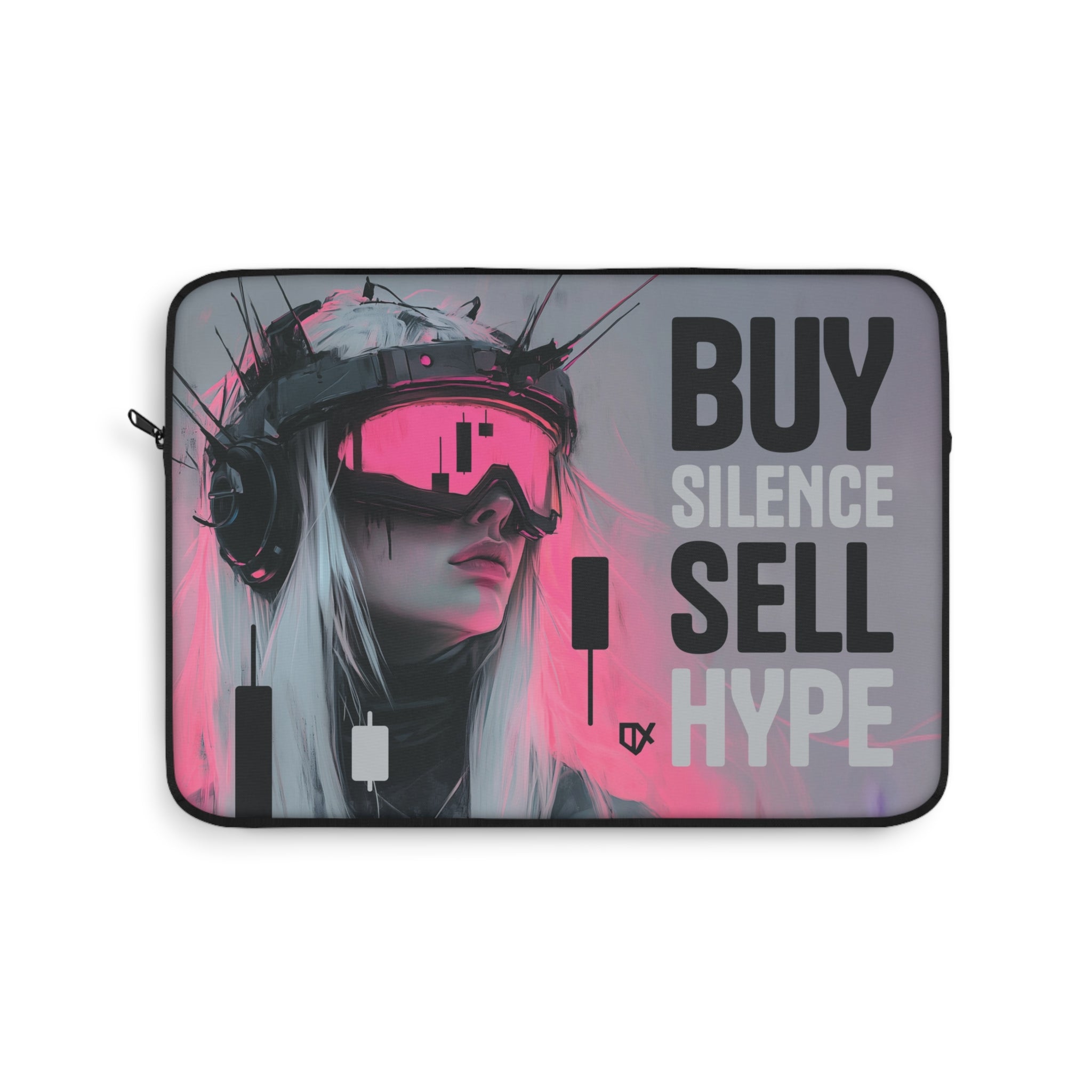 BUY SILENCE SELL HYPE LAPTOP TRAVEL CASE SLEEVE 100/100