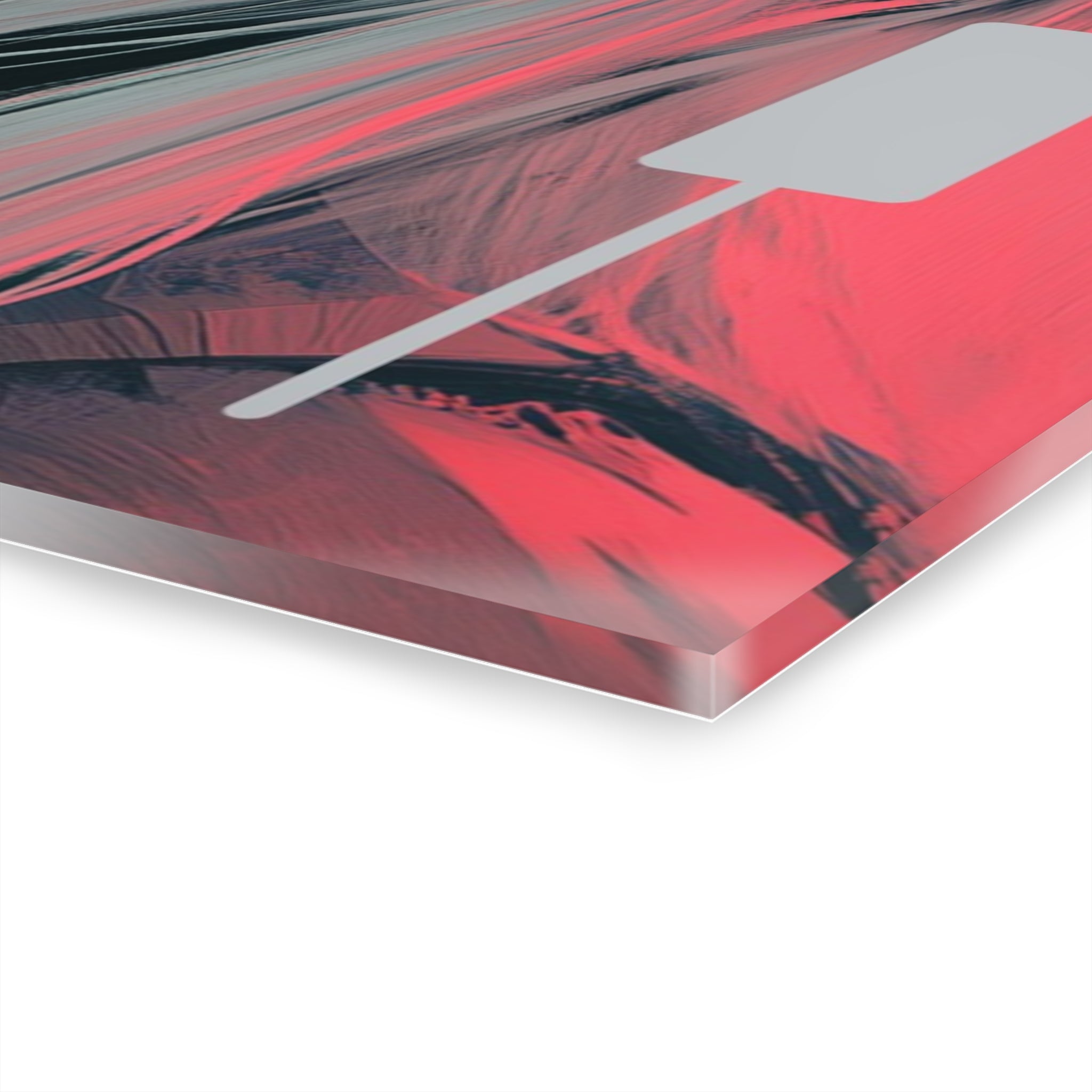 LIQUIDITY FINDS CONVICTION ACRYLIC WALL ART 100/100